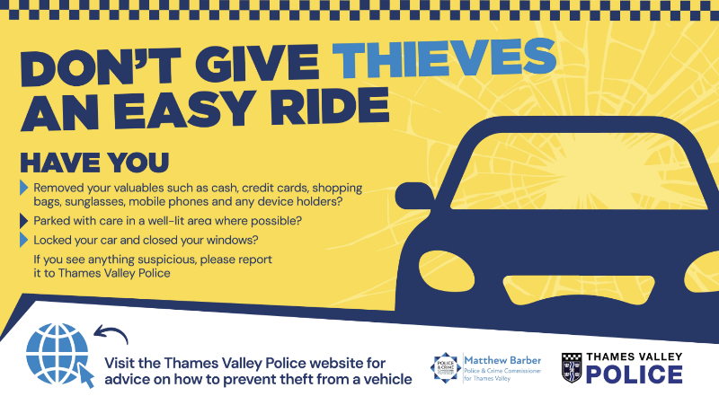 Vehicle Crime and Tool Theft Campaign